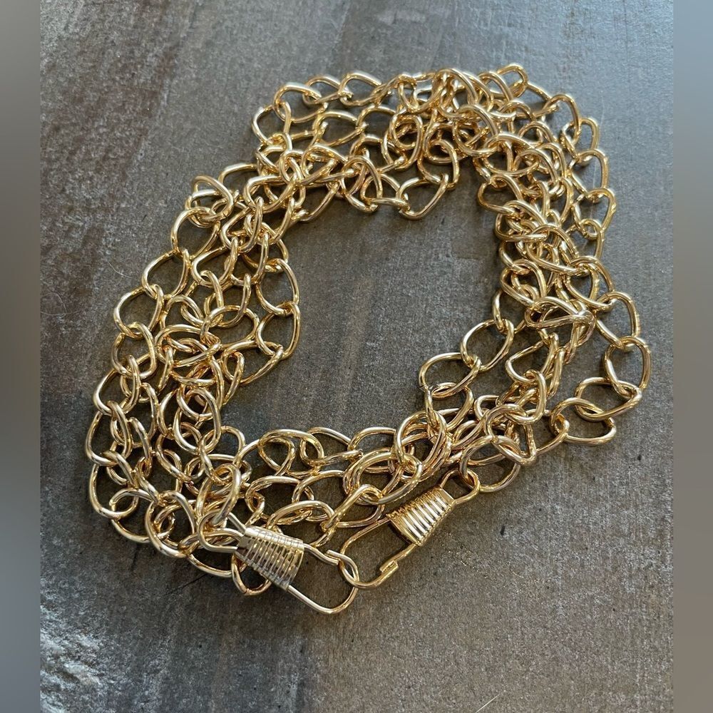 NWOT Conversion Kit -Turn your Wallet into a Crossbody Bag. Chain & Screw Loops. - Picture 3 of 3